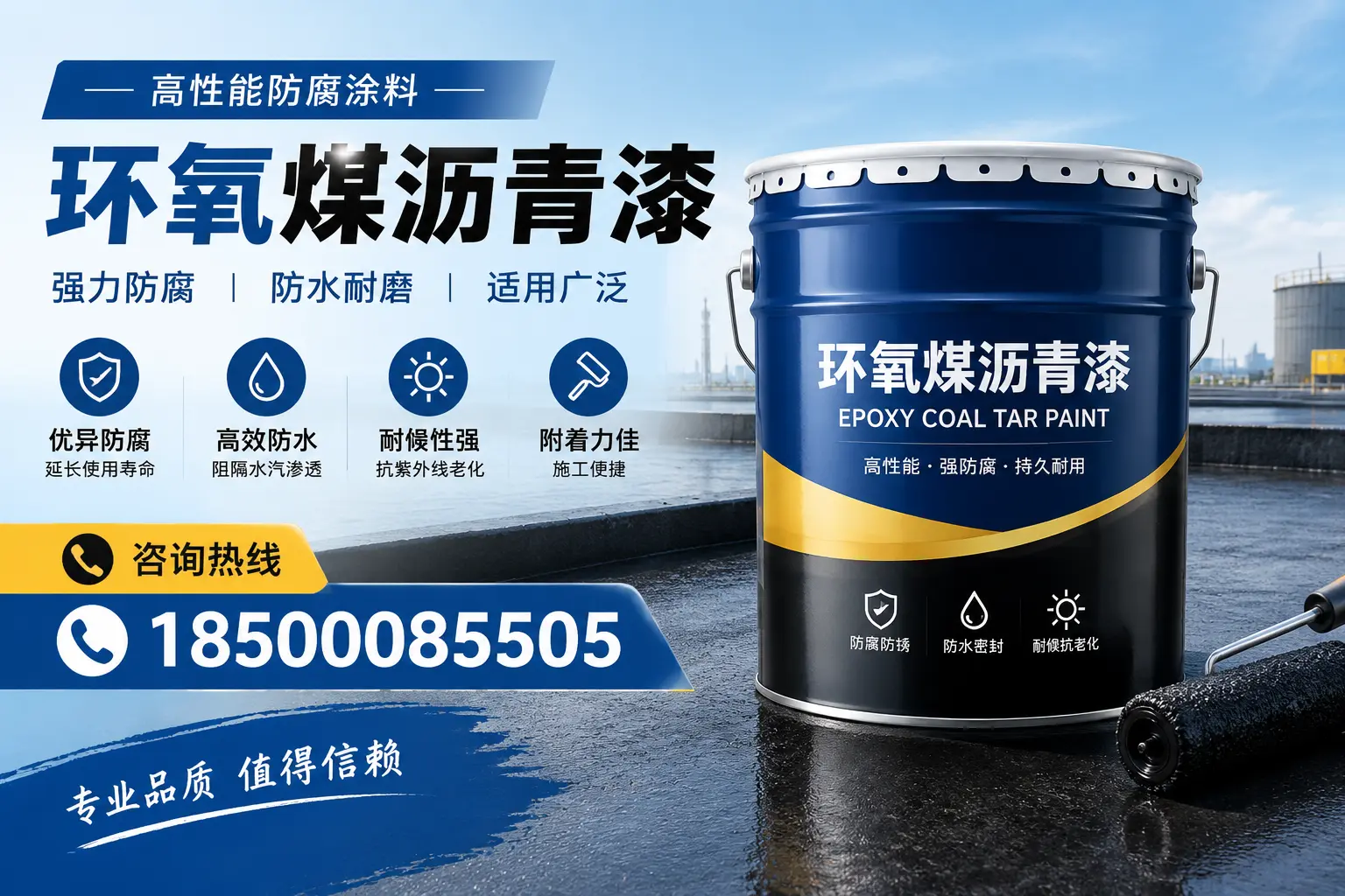 环氧煤沥青漆的主要成分与功能，六安用户深度了解
